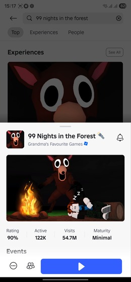 99 Nights in The Forest